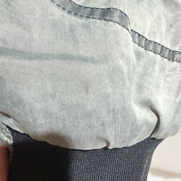 Vintage Los Angeles Raiders Bomber Jacket Nutmeg Mens Large Gray NFL Football - Picture 8 of 10